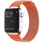 Cinturino magnetico in acciaio inossidabile con anello milanese per Apple Watch Ultra 49 mm / Serie 8 e 7 45 mm / SE 2 e 6 e SE e 5 e 4 44 mm / 3 e 2 e 1 42 mm, For Apple Watch Ultra 49mm / Series 8&7 45mm / SE 2&6&SE&5&4 44mm / 3&2&1 42mm
