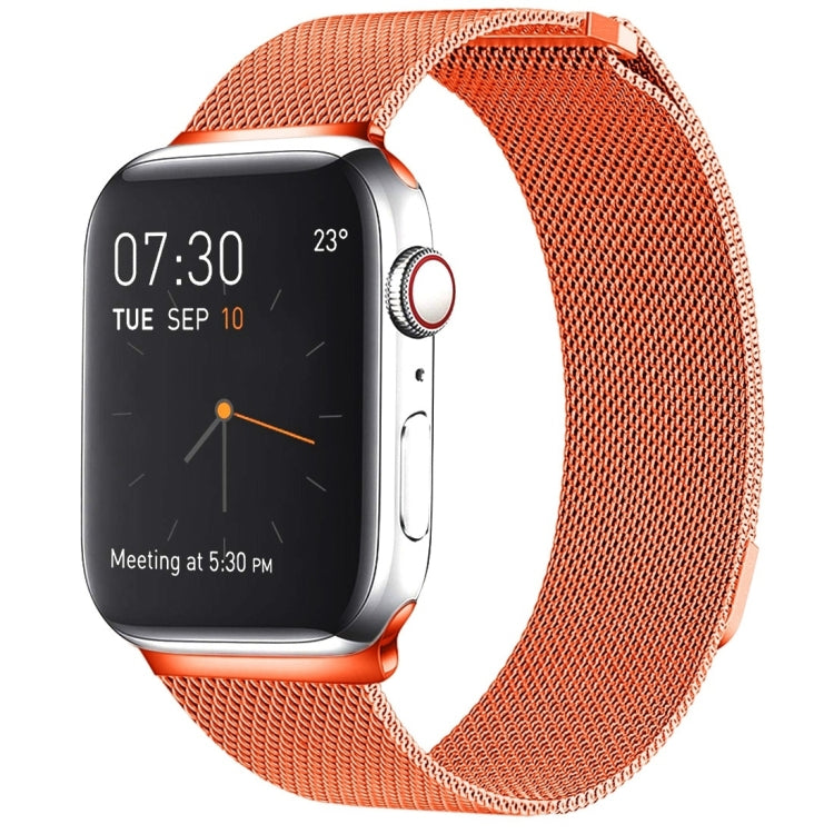 Cinturino magnetico in acciaio inossidabile con anello milanese per Apple Watch Ultra 49 mm / Serie 8 e 7 45 mm / SE 2 e 6 e SE e 5 e 4 44 mm / 3 e 2 e 1 42 mm, For Apple Watch Ultra 49mm / Series 8&7 45mm / SE 2&6&SE&5&4 44mm / 3&2&1 42mm
