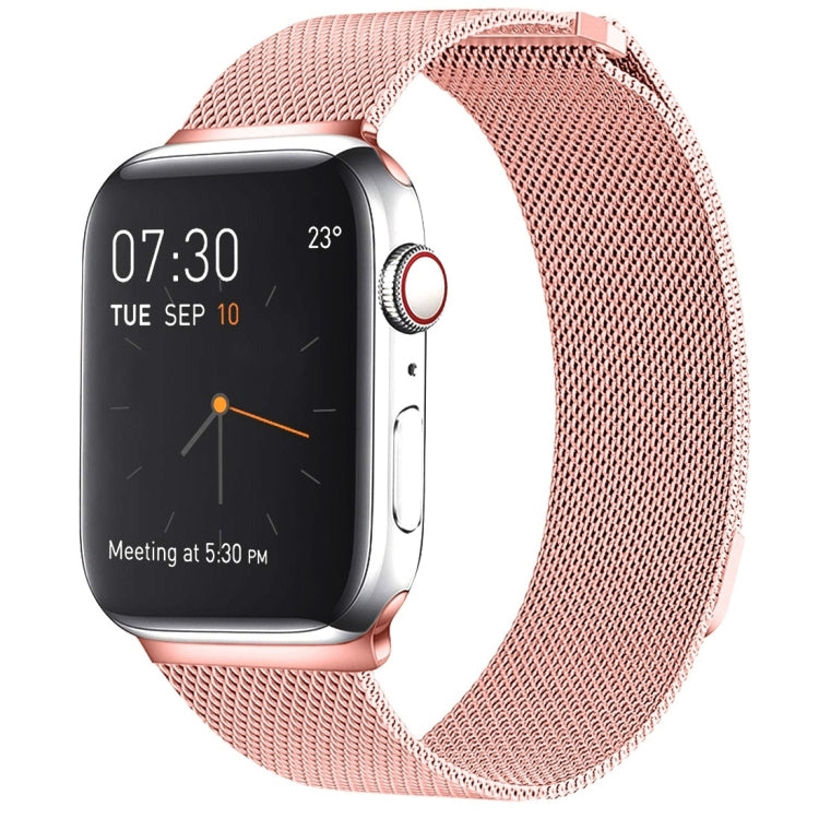 Cinturino magnetico in acciaio inossidabile con anello milanese per Apple Watch Ultra 49 mm / Serie 8 e 7 45 mm / SE 2 e 6 e SE e 5 e 4 44 mm / 3 e 2 e 1 42 mm, For Apple Watch Ultra 49mm / Series 8&7 45mm / SE 2&6&SE&5&4 44mm / 3&2&1 42mm