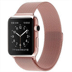 Cinturino magnetico in acciaio inossidabile con anello milanese per Apple Watch Ultra 49 mm / Serie 8 e 7 45 mm / SE 2 e 6 e SE e 5 e 4 44 mm / 3 e 2 e 1 42 mm, For Apple Watch Ultra 49mm / Series 8&7 45mm / SE 2&6&SE&5&4 44mm / 3&2&1 42mm