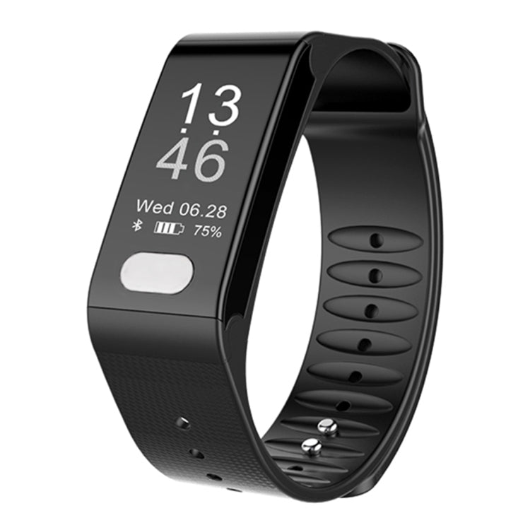 TLW T6 Fitness Tracker Bracciale intelligente con display OLED da 0,96 pollici, supporto modalità sport / ECG / cardiofrequenzimetro / pressione sanguigna / monitor del sonno, T6 Black, T6 Blue, T6 Red