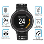 ENKAY Hat-Prince per Garmin Forerunner 630 Smart Watch 0,2 mm 9H Durezza superficiale 2.15D Pellicola in vetro temperato con bordo curvo