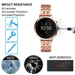 Per Fossil Q Venture HR Gen4 0,26mm 2,5D 9H Pellicola proteggi schermo in vetro temperato, For Fossil Q Venture HR Gen4