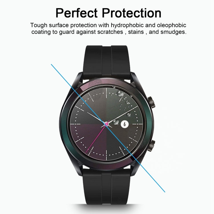 Per Huawei Watch GT Elegante pellicola proteggi schermo in vetro temperato da 0,26 mm 2.5D 9H, For Huawei Watch GT Elegant