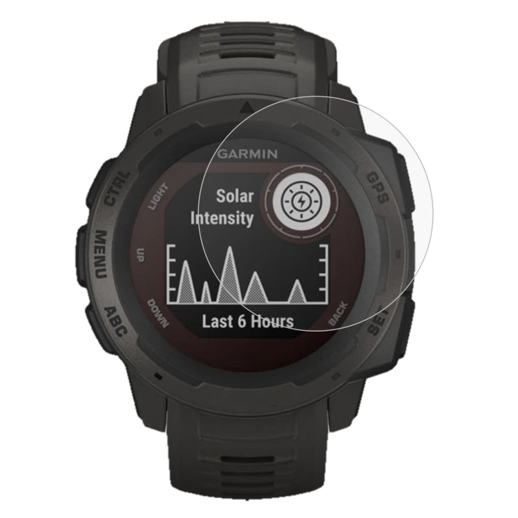 Per la pellicola protettiva in vetro temperato Garmin Instinct da 0,26 mm 2.5D 9H, For Garmin Instinct