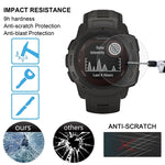 Per la pellicola protettiva in vetro temperato Garmin Instinct da 0,26 mm 2.5D 9H, For Garmin Instinct