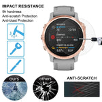 Per Garmin Fenix 6S 0,26 mm 2,5 D 9 H pellicola proteggi schermo in vetro temperato, For Garmin Fenix 6S