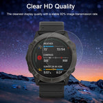 Per Garmin Fenix 6X 0.26mm 2.5D 9H Pellicola protettiva per schermo in vetro temperato, For Garmin Fenix 6X