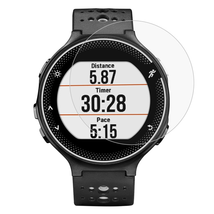 Per Garmin Forerunner 235 0,26 mm 2,5 D 9 H Pellicola protettiva per schermo in vetro temperato, For Garmin Forerunner 235