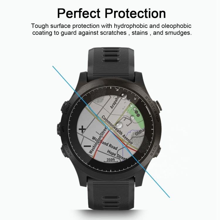 Per Garmin Forerunner 945 0,26 mm 2,5 D 9 H Pellicola protettiva per schermo in vetro temperato, For Garmin Forerunner 945