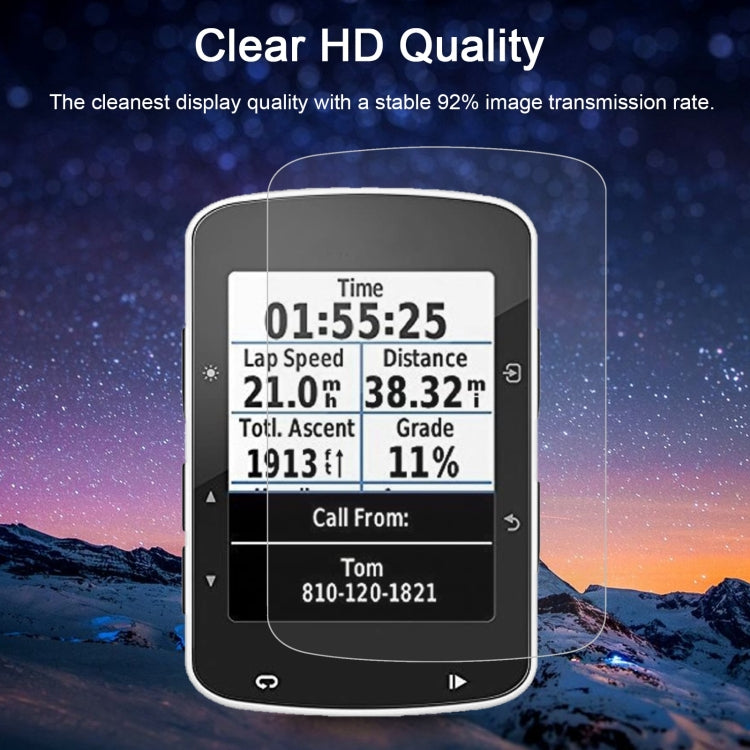 Per Garmin Edge 520 0,26 mm 2,5 D 9 H pellicola proteggi schermo in vetro temperato, For Garmin Edge 520