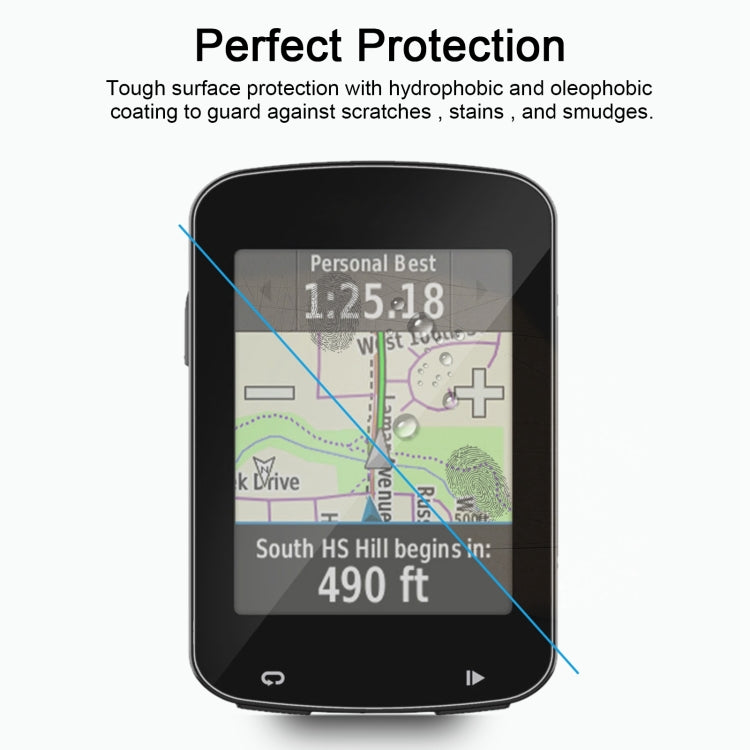 Per Garmin Edge 820 0,26 mm 2,5 D 9 H pellicola protettiva per schermo in vetro temperato, For Garmin Edge 820