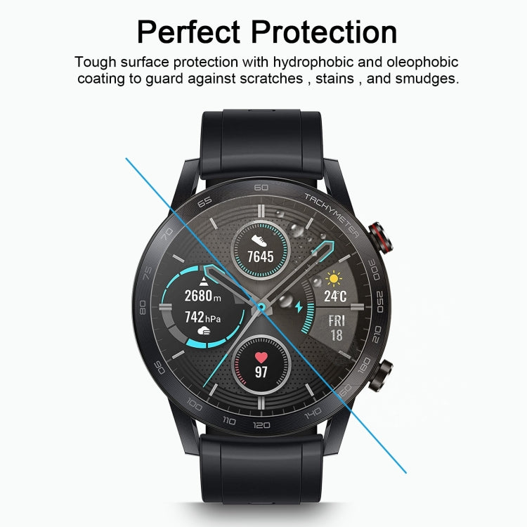Per Huawei Honor Magic Watch2 0.26mm 2.5D 9H Pellicola protettiva per schermo in vetro temperato, For Huawei Honor Magic Watch2