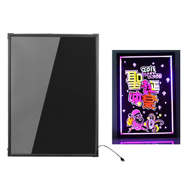 Illuminated advertising board with electronic writing 50x70 cm, 50x70cm