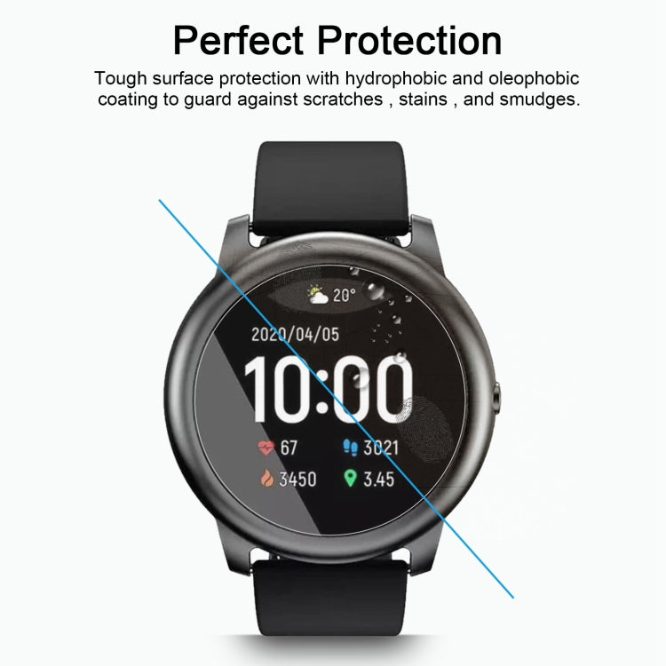 Per Xiaomi Haylou Solar 0.26mm 2.5D 9H Pellicola protettiva per schermo in vetro temperato, For Xiaomi Haylou Solar