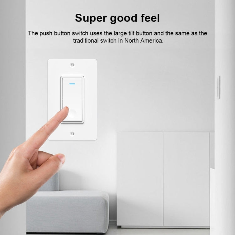 Type 120 WiFi Smart Wall Touch Switch, US Plug