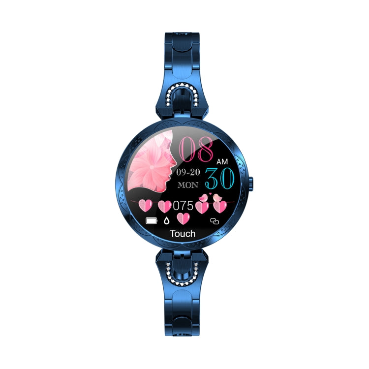 Bracciale femminile intelligente alla moda AK15, schermo LCD a colori da 1,08 pollici, impermeabile IP67, supporto monitoraggio della frequenza cardiaca/monitoraggio del sonno/fotografia remota