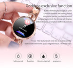 Bracciale femminile intelligente alla moda AK15, schermo LCD a colori da 1,08 pollici, impermeabile IP67, supporto monitoraggio della frequenza cardiaca/monitoraggio del sonno/fotografia remota