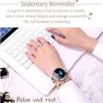 Bracciale femminile intelligente alla moda AK15, schermo LCD a colori da 1,08 pollici, impermeabile IP67, supporto monitoraggio della frequenza cardiaca/monitoraggio del sonno/fotografia remota