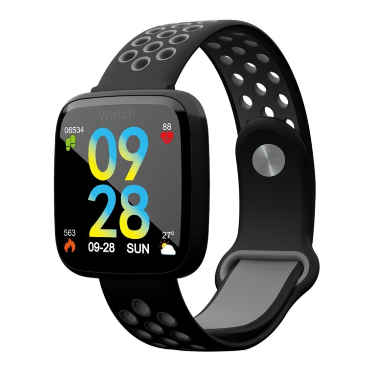 Bracciale intelligente F15 con schermo a colori TFT IPS da 1,3 pollici, supporto promemoria chiamata/monitoraggio della frequenza cardiaca/monitoraggio della pressione sanguigna/monitoraggio del sonno/monitoraggio dell'ossigeno nel sangue