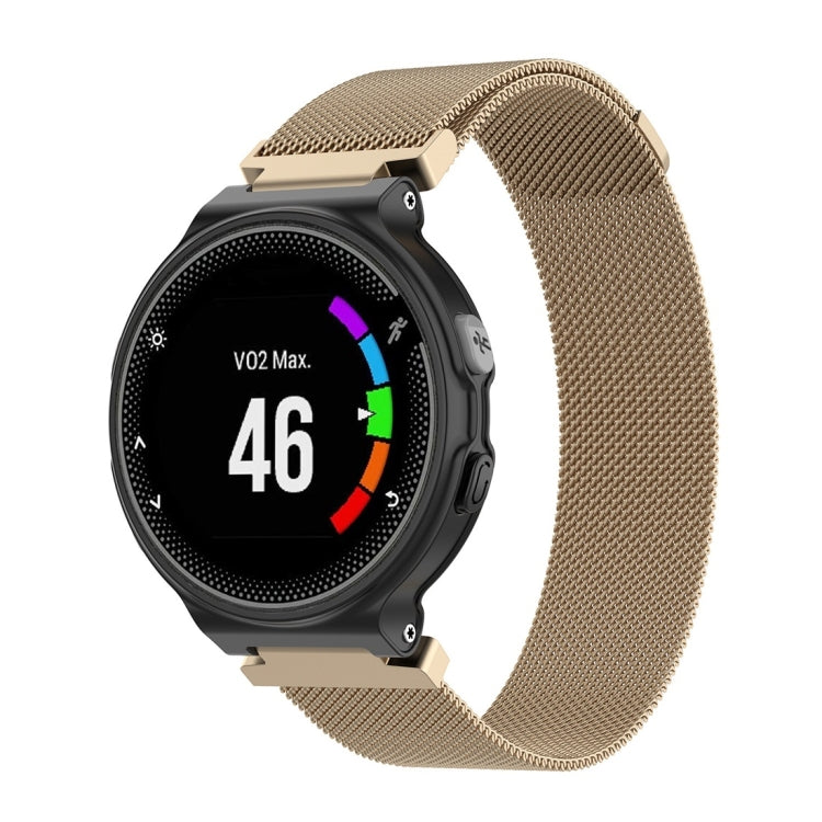 Cinturino milanese in acciaio per Garmin Forerunner 235 26 cm