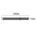 Cinturino orologio milanese per Garmin Forerunner 235 26 cm, 26cm