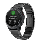 Cinturino in acciaio a smontaggio rapido per Garmin Fenix 5 22mm, For Garmin Fenix 5