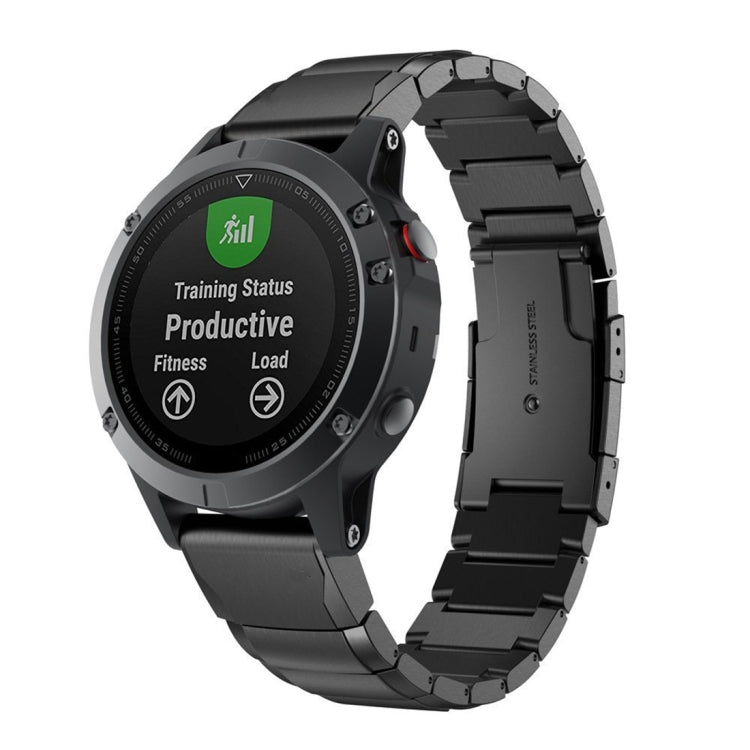 Cinturino in acciaio a smontaggio rapido per Garmin Fenix 5 22mm, For Garmin Fenix 5