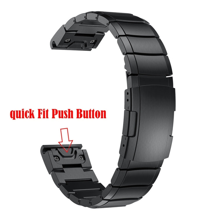 Cinturino in acciaio a smontaggio rapido per Garmin Fenix 5 22mm, For Garmin Fenix 5