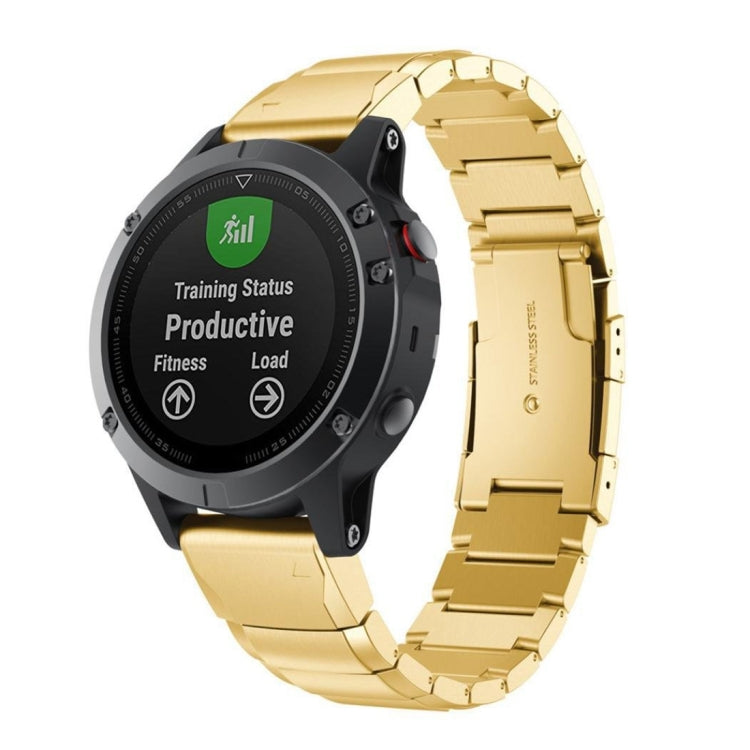 Cinturino in acciaio a smontaggio rapido per Garmin Fenix 5 22mm, For Garmin Fenix 5