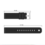 Cinturino in silicone Smart Watch per Garmin Vivoactive 3