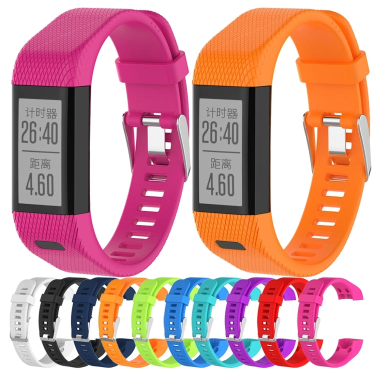Cinturino in silicone Smart Watch per Garmin Vivosmart HR+