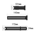 Cinturino in silicone Smart Watch per Suunto D6i