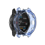 Per Garmin Fenix 6 Custodia protettiva per smartwatch a mezza copertura in TPU, For Garmin Fenix 6