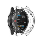 Per Garmin Fenix 6 Custodia protettiva per smartwatch a mezza copertura in TPU, For Garmin Fenix 6