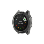 Per Garmin Fenix 6X Custodia protettiva per smartwatch a mezza copertura in TPU, For Garmin Fenix 6X