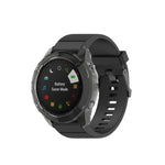 Per Garmin Fenix 6X Custodia protettiva per smartwatch a mezza copertura in TPU, For Garmin Fenix 6X