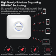 COMFAST CF-E375AC AP da soffitto wireless per interni dual band 1300Mbps 2.4G+5.8GHz Punto di accesso WiFi, CF-E375AC