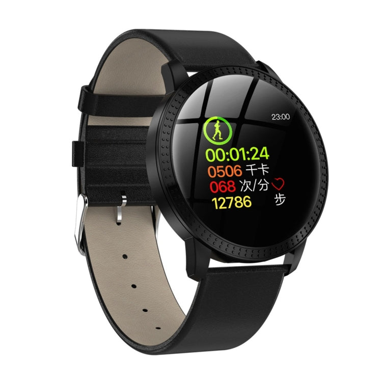 CF18 schermo a colori da 1,22 pollici IPX67 smartwatch Bluetooth impermeabile, supporto promemoria chiamata/monitoraggio della frequenza cardiaca/monitoraggio della pressione sanguigna/monitoraggio del sonno