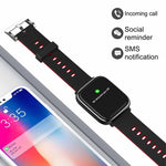 Q58S Touchscreen TFT da 1,3 pollici IP67 Smartwatch impermeabile, supporto promemoria chiamata/monitoraggio della frequenza cardiaca/monitoraggio della pressione sanguigna/monitoraggio del sonno
