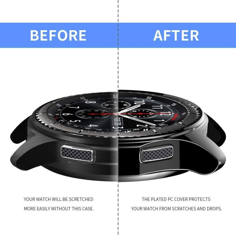 Custodia antiurto placcata in TPU per Samsung Gear S3 Frontier Smartwatch 46mm