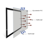 Lampada LED A3 in acrilico con dimmer USB 8W 5V