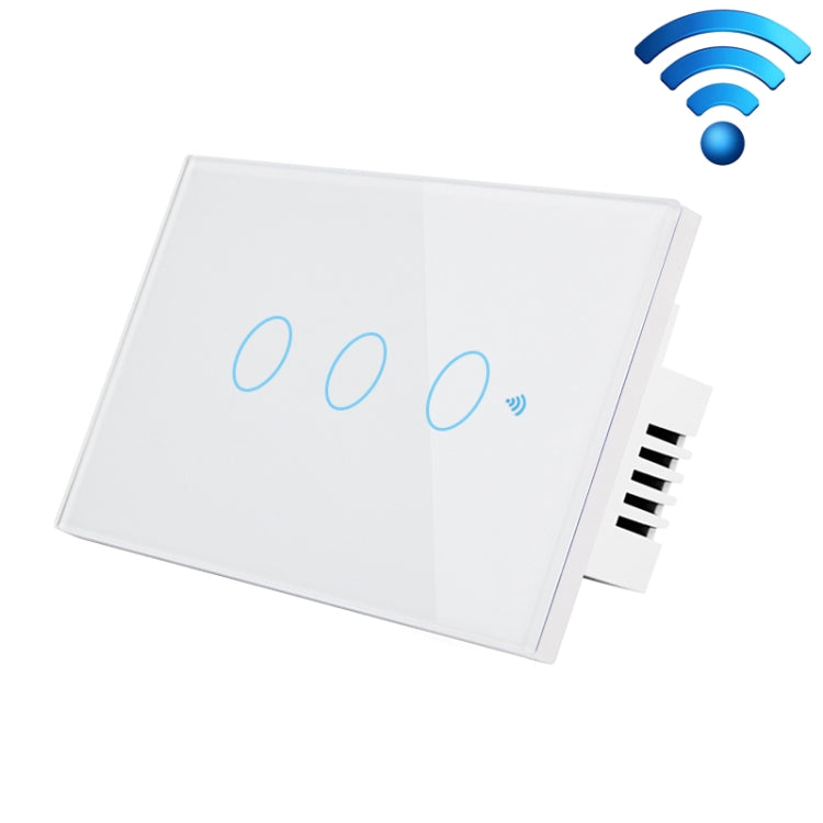 Interruttore luce smart WiFi touch vetro compatibile Alexa