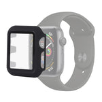 Custodia protettiva in PC + vetro per Apple Watch serie 5 e 4 44 mm, For Apple Watch Series 6 / 5 / 4 / Watch SE 44mm