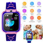 Smartwatch Q12 con schermo a colori da 1,44 pollici per bambini, non impermeabile, supporto posizionamento LBS / composizione bidirezionale / SOS / monitoraggio vocale / APP Setracker