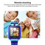 Smartwatch Q12 con schermo a colori da 1,44 pollici per bambini, non impermeabile, supporto posizionamento LBS / composizione bidirezionale / SOS / monitoraggio vocale / APP Setracker