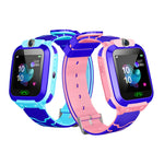 Smartwatch Q12 con schermo a colori da 1,44 pollici per bambini, non impermeabile, supporto posizionamento LBS / composizione bidirezionale / SOS / monitoraggio vocale / APP Setracker