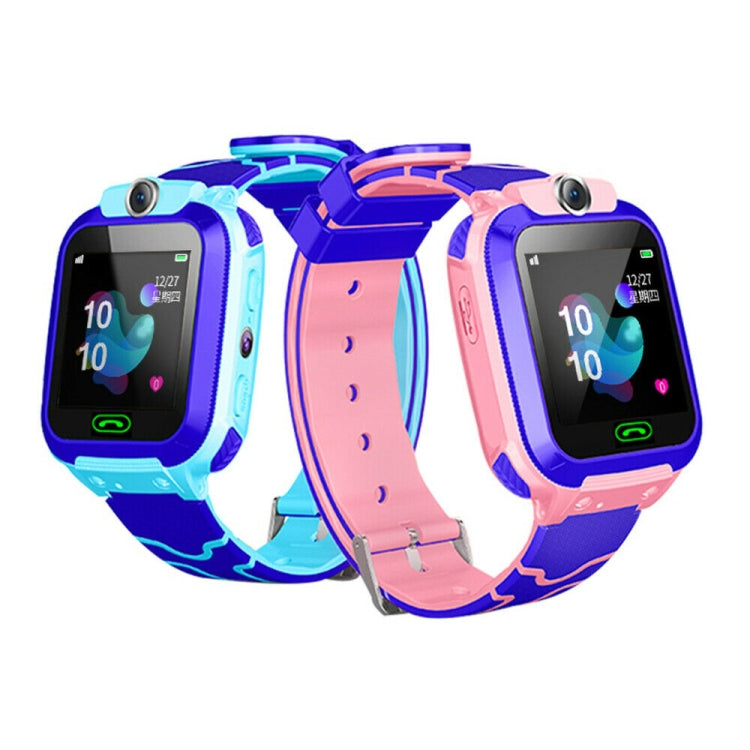 Smartwatch Q12 con schermo a colori da 1,44 pollici per bambini, non impermeabile, supporto posizionamento LBS / composizione bidirezionale / SOS / monitoraggio vocale / APP Setracker