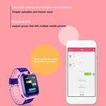 Smartwatch Q12 con schermo a colori da 1,44 pollici per bambini, non impermeabile, supporto posizionamento LBS / composizione bidirezionale / SOS / monitoraggio vocale / APP Setracker
