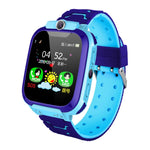 Smartwatch Q12 con schermo a colori da 1,44 pollici per bambini, non impermeabile, supporto posizionamento LBS / composizione bidirezionale / SOS / monitoraggio vocale / APP Setracker